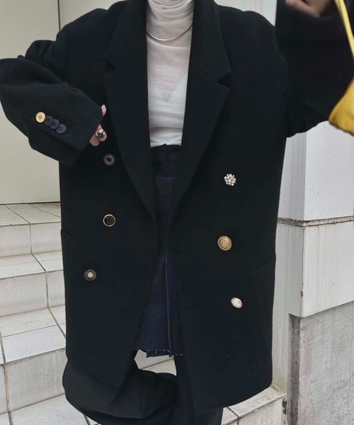 Ameri（アメリ）の「UND EMBELLISH PAPA JACKET（テーラードジャケット