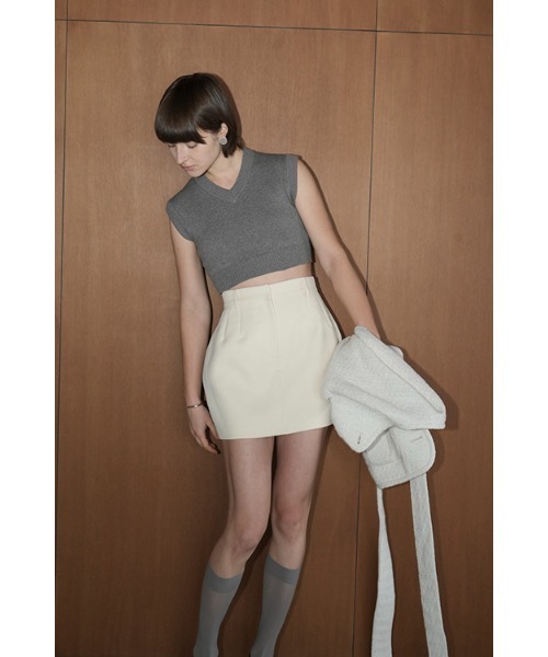 CLANE（クラネ）の「CLANE/クラネ/LOW WAIST MINISKIRT（スカート