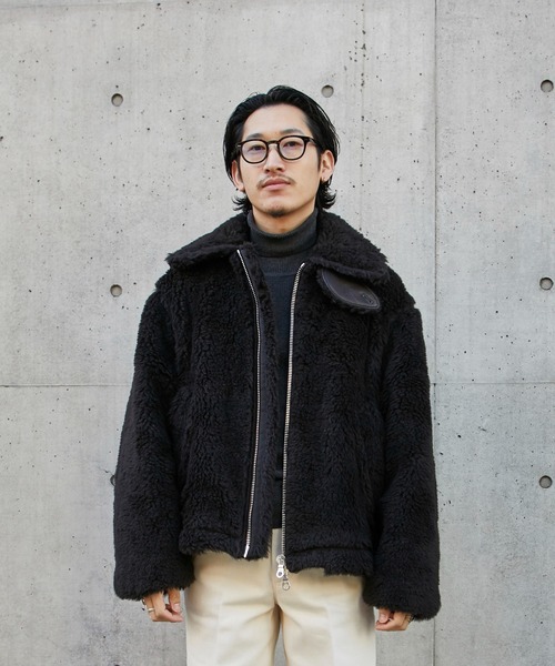 MARKAWARE / マーカウェア】ALPACA BOMBER JACKET / アルパカボンバー
