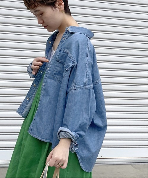 FRAMeWORK（フレームワーク）の「HELLOデニムシャツ◇（シャツ