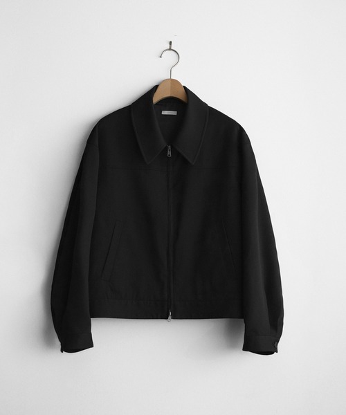 WYM LIDNM（ウィム バイ リドム）の「TECH WOOL GABARDINE ZIP BLOUSON