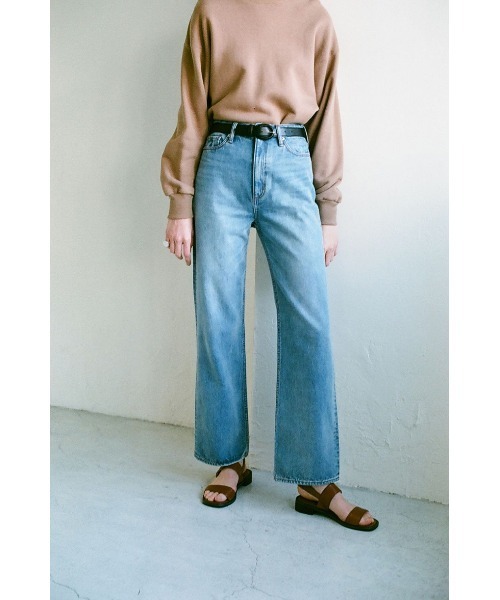 CLANE（クラネ）の「SECOND WIDE DENIM P/T（デニムパンツ）」 - WEAR
