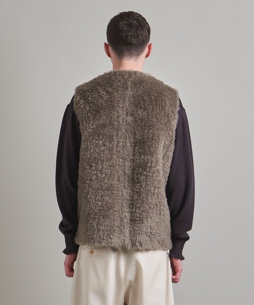 LOEFF（ロエフ）の「＜LOEFF＞シャギー ベスト MEN'S（ベスト）」 - WEAR