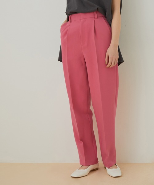 セール】＜洗える＞センタープレスカラーパンツ（スラックス）｜ADAM