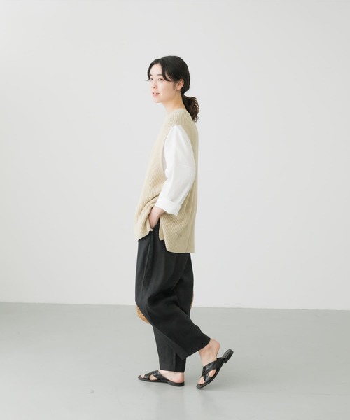 かぐれ（カグレ）の「リネンサルエルパンツ（その他パンツ）」 - WEAR