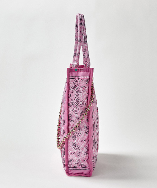 LeSportsac（レスポートサック）の「LG CHAIN QUILT TOTE バンダナ