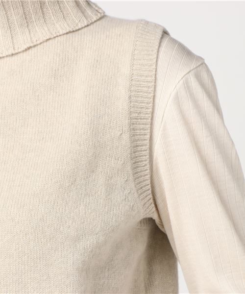 MARGARET HOWELL（マーガレットハウエル）の「SLEEVELESS ROLL NECK