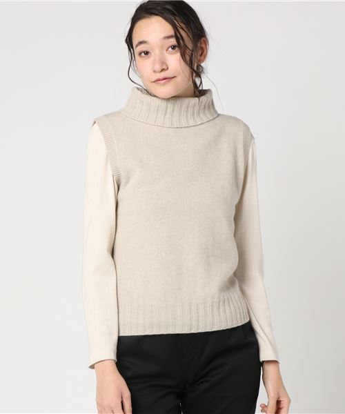 MARGARET HOWELL（マーガレットハウエル）の「SLEEVELESS ROLL NECK