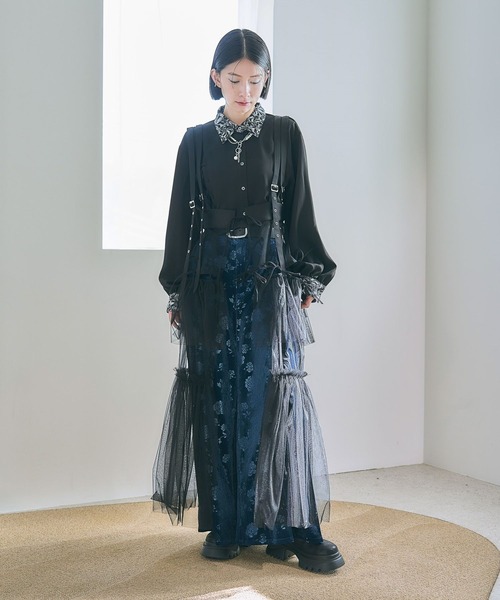 HARE（ハレ）の「サスツキチュールベルトスカート(HARE)（スカート