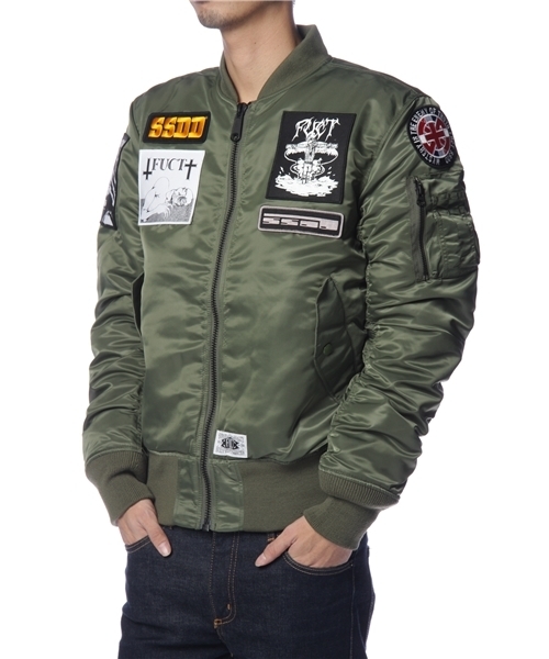 fuct（ファクト）の「FUCT SSDD MA1 JKT（ミリタリージャケット）」 - WEAR