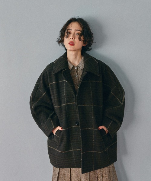 セール】ライトモッサドルマンジャケットコート（ブルゾン）｜niko and