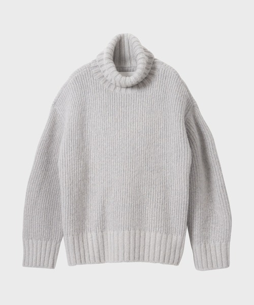 city（シティ）の「ALPAKA TURTLE KNECK/アルパカタートルネックニット