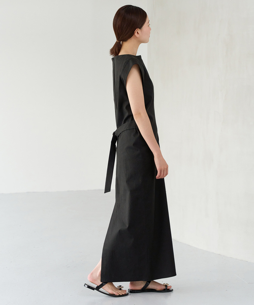 IENA（イエナ）の「ストレッチリネンワンピース（ワンピース）」 - WEAR