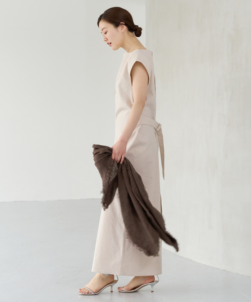 IENA（イエナ）の「ストレッチリネンワンピース（ワンピース）」 - WEAR
