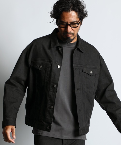 FINE TONE」STAY COLOR DENIM TRUCKER JK：「ファイントーン」シリーズ