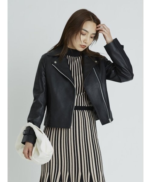 FRAY I.D（フレイアイディー）の「ダブルレザーライダース（ライダース