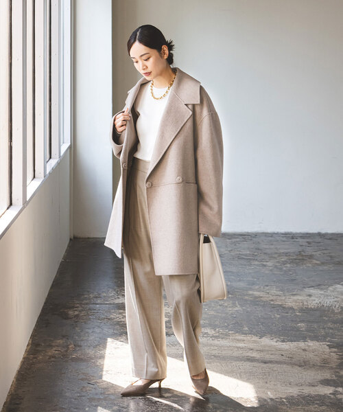 Noble（ノーブル）の「《追加》Super160sリバーミドルコート（その他