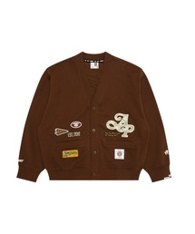 A BATHING APE｜アベイシングエイプのカーディガン/ボレロ（ブラウン