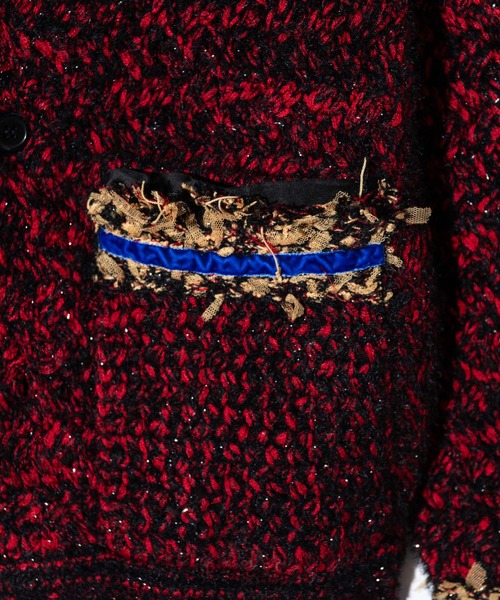 Shaggy Knit Jacket / シャギーニットジャケット（その他アウター