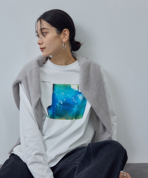 Annie Spratt by SALON】フォトロングスリーブTシャツ（Tシャツ