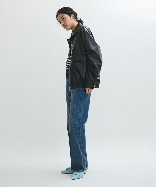 セール】シンセティックレザーブルゾン（ブルゾン）｜ADAM ET ROPE