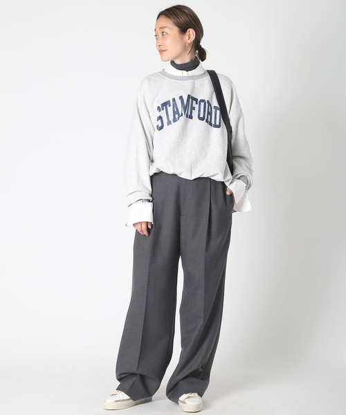 Deuxieme Classe（ドゥーズィエムクラス）の「*WOOL SERGE タック