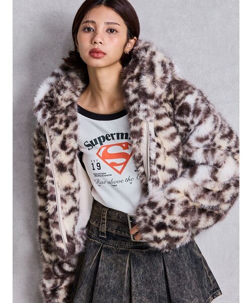 セール】GGエコファーショートフードコート（ブルゾン）｜GYDA