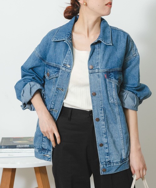 LEVI'S/リーバイス】 XL WOMENS TRUCKERデニムジャケット