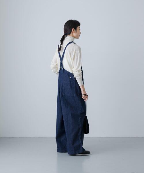かぐれ（カグレ）の「バッククロスデニムサロペット（サロペット
