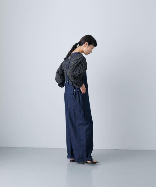 かぐれ（カグレ）の「バッククロスデニムサロペット（サロペット