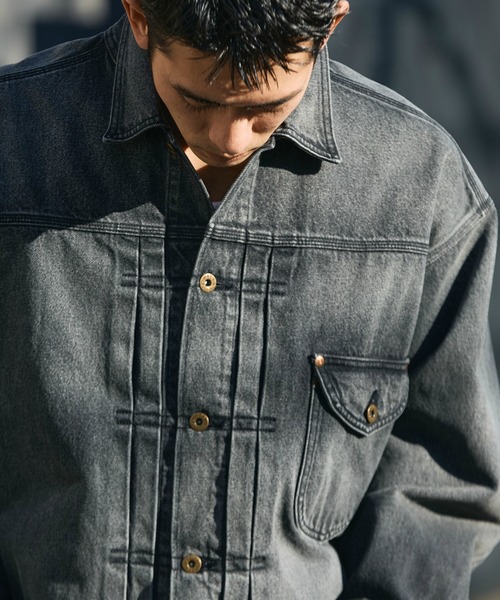 Lee/リー SUPERSIZED ビッグシルエットカウボーイデニムジャケット