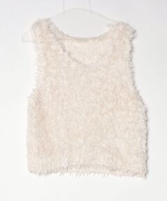 ラメフェザーベスト（ベスト）｜GRACE CONTINENTAL（グレース