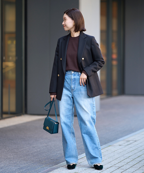 IENA（イエナ）の「ウールサージ 金ボタンジャケット（テーラード