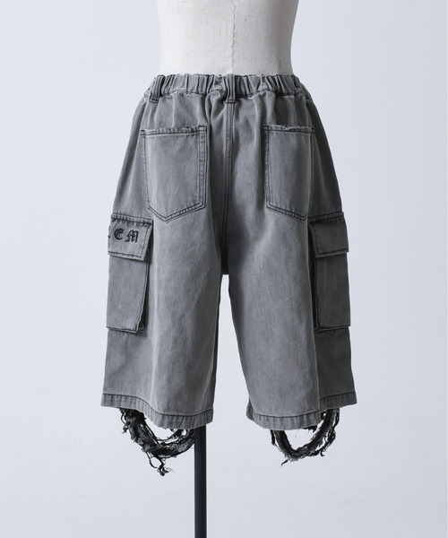 REFLEM（レフレム）の「『REFLEM/レフレム』クラッシュデニムハーフ