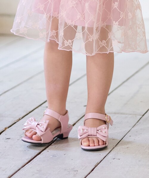 セール】リボン ヒールサンダル（サンダル）｜ANY（エニィ）の