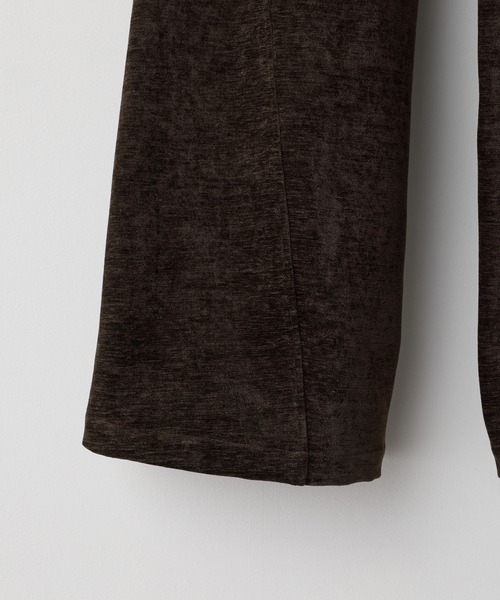 WYM LIDNM（ウィム バイ リドム）の「WASHED VELVET CURVE CUT WIDE