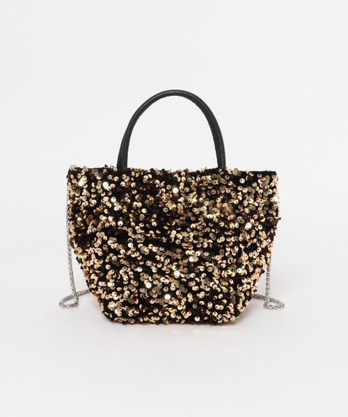 セール】チェーン付きスパンコールバッグ（ショルダーバッグ）｜RODE
