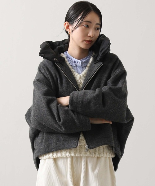 Gready Brilliant（グレディブリリアン）の「フード付ウールショート