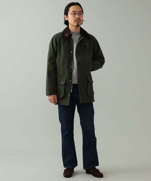 Barbour（バブアー）の「Barbour × BEAMS F / 別注 BEDALE-F 2レイヤー