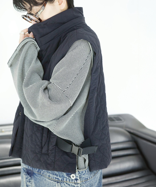 ナイロンナカワタキルトベスト（ナイロンジャケット）｜JOURNAL