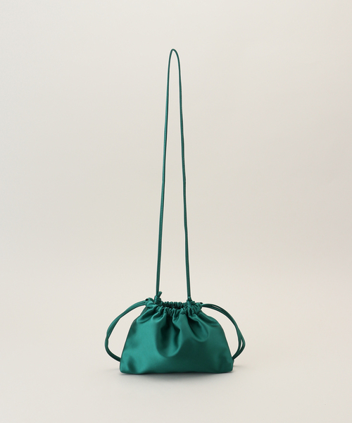 Deuxieme Classe（ドゥーズィエムクラス）の「CELERI SATIN MINI POUCH