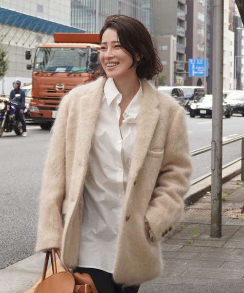 ETRE TOKYO（エトレトウキョウ）の「ウールモヘヤシャギージャケット