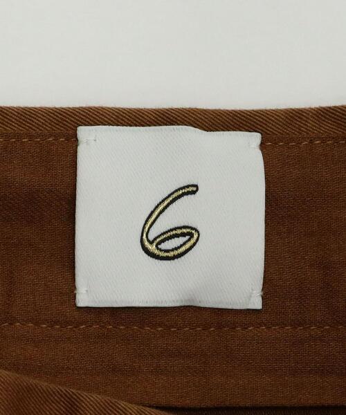 6（ロク）の「＜6(ROKU)＞コットン コンバットパンツ（その他パンツ