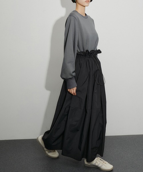 ADAM ET ROPE'（アダムエロペ）の「ドロストドッキング裏毛ワンピース