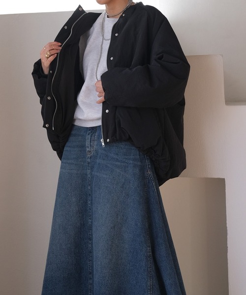 AKTE（アクテ）の「ライトパディングバルーンブルゾン（ブルゾン