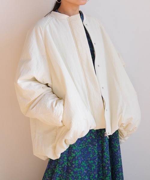 AKTE（アクテ）の「ライトパディングバルーンブルゾン（ブルゾン