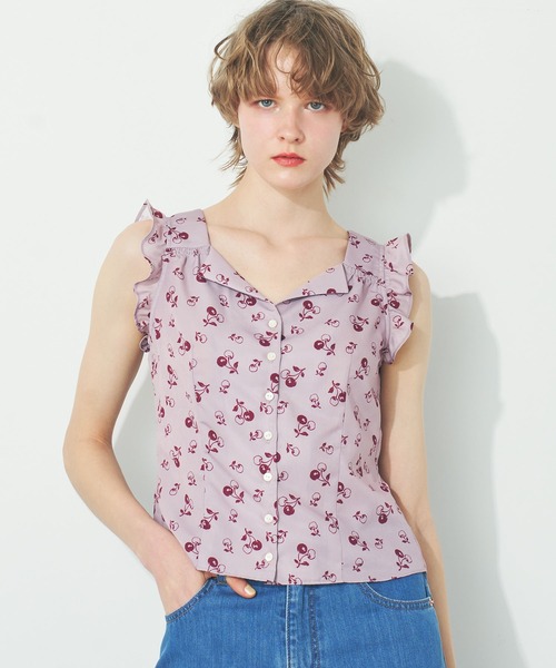 DEICY（デイシー）の「ヴィンテージチェリーブラウス（シャツ/ブラウス