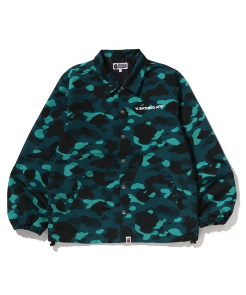 COLOR CAMO COACH JACKET（ミリタリージャケット）｜A BATHING APE（ア