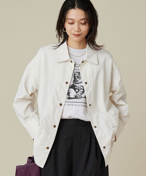 セール】タスラン カバーオール ジャケット（カバーオール）｜green