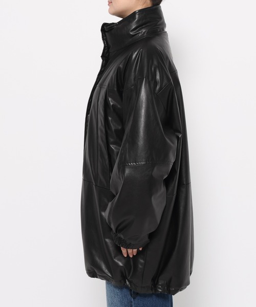 レザーモンスターコート 580459（ブルゾン）｜LOWRYS FARM（ローリーズ